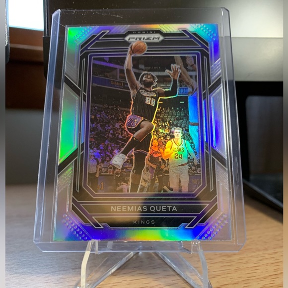 Panini Other - 2022-23 Panini Prizm Neemias Queta Silver Prizm #121 Sacramento Kings